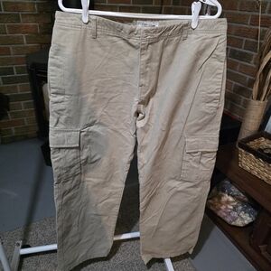 Men's Classic Beige Cargo Pants